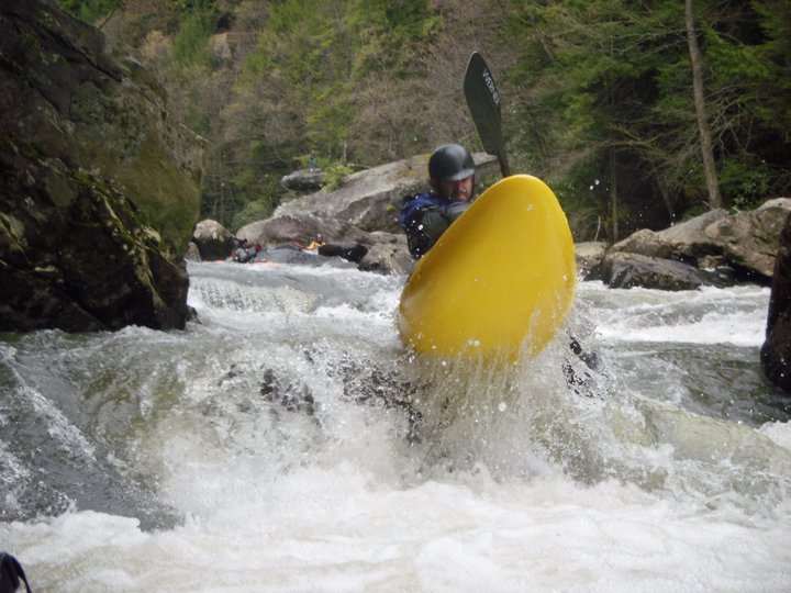 Therron (the cville one) boof at some unnamed rapid on the TY