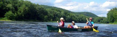 Floating on the Delware below Dingman's Ferry